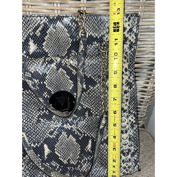 Kate Spade Grey/Beige Snake Effect Leather South Kensington Denee Tote‎ - Picture 11 of 13